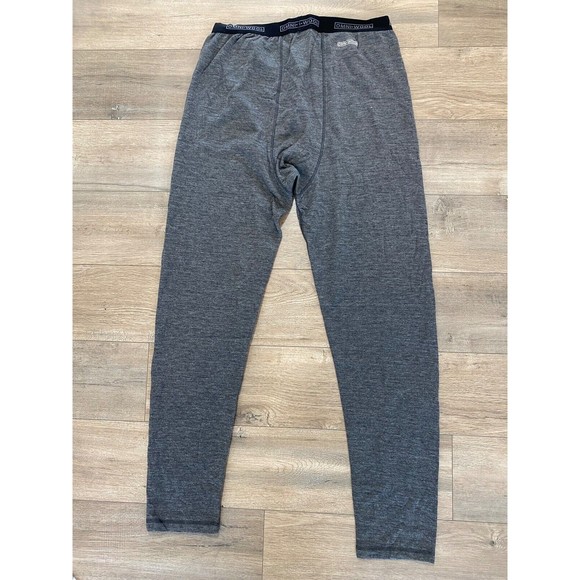 Omni Wool Mens XXL Polyester Wool Blend Base Layer Gray Bottoms Pants - Picture 5 of 9